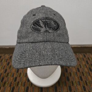 Nike Mizzou Tigers Hat Missouri Tigers Black Gray Strapback Heritage86 Cap